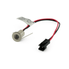 ALPHA ELETTRONICA - Faretto Led da incasso - 0,2W - 12V - Blu - Serie Alba