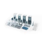 ALPHA ELETTRONICA - Kit di supporti da soffitto per pannelli led JO395