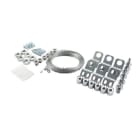 ALPHA ELETTRONICA - Kit di fissaggio a sospensione per pannelli led JO395/30120 - 6 corde