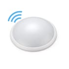 ALPHA ELETTRONICA - Plafoniera Led 16W - ø300mm - Bianco naturale - Sensore movimento - Serie Guardia