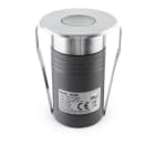 ALPHA ELETTRONICA - Faretto Led da incasso 2,5W - 24Vdc - Bianco freddo - Serie Walk