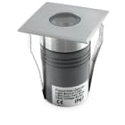 ALPHA ELETTRONICA - Faretto Led da incasso 2,5W - 24Vdc - Bianco caldo - Serie Walk