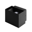 ALPHA ELETTRONICA - Applique Led 10W - 230Vac - Corpo nero - Bianco naturale - Serie Wall