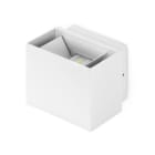 ALPHA ELETTRONICA - Applique Led 10W - 230Vac - Corpo bianco - Bianco caldo - Serie Wall