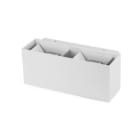 ALPHA ELETTRONICA - Applique Led 18W - 230Vac - Corpo bianco - Bianco naturale - Serie Wall