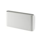 ALPHA ELETTRONICA - Applique Led 12W - 230Vac - Corpo bianco - CCT regolabile - Serie Twin