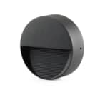 ALPHA ELETTRONICA - Segnapasso Led 5W da parete asimmetrico - Rotondo - Serie Lead