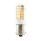 ALPHA ELETTRONICA - Lampadina a Led BA15S - 3.5W - 10-30Vdc - 24Vac - Bianco naturale