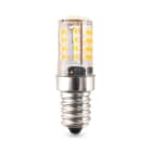 ALPHA ELETTRONICA - Lampadina a Led E14 - 3W - 24Vdc - Bianco caldo