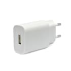 ALPHA ELETTRONICA - Caricatore USB 5W - 1 porta 5V 1A - Bianco