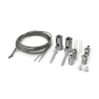 ALPHA ELETTRONICA - Kit di due corde per il montaggio a sospensione di KL996-00