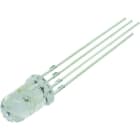 ALPHA ELETTRONICA - Led Ø5mm - Lente trasparente - Rosso/Verde/Blu - 4 pin