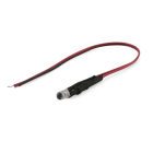 ALPHA ELETTRONICA - Indicatore Led Ø 5mm colore verde 24Vdc  - (21,6-26,4Vdc) 20mA Max.(Completo di resistenza)