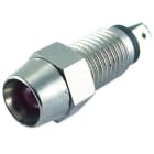 ALPHA ELETTRONICA - Indicatore Led da pannello - 12Vdc - Rosso