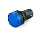 ALPHA ELETTRONICA - Indicatore Led da pannello - 12Vac/dc - Blu