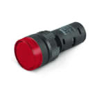 ALPHA ELETTRONICA - Indicatore Led da pannello - 12Vac/dc - Rosso