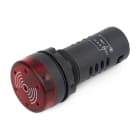 ALPHA ELETTRONICA - Indicatore Led Buzzer da pannello - 12Vac/dc