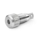 ALPHA ELETTRONICA - Indicatore Led da pannello - Ottone - 24V - Saldare - Rosso