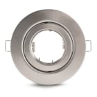 ALPHA ELETTRONICA - Supporto lucido per lampada led - ghiera orientabile - Ø109mm - Attacco NON incluso