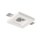 ALPHA ELETTRONICA - Supporto in gesso da incasso per lampade LED - 100x100mm
