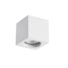 ALPHA ELETTRONICA - Supporto in gesso da soffitto per lampade LED GU10 - 70x70x70mm