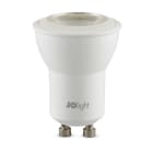ALPHA ELETTRONICA - Lampadina a Led GU10 - 35° - 4W - 230Vac - Bianco caldo