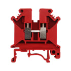 ALPHA ELETTRONICA - Morsetto serrafilo Din PC 0,2÷4mm² rosso