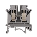 ALPHA ELETTRONICA - Morsetto serrafilo Din PC 0,2÷6mm² grigio