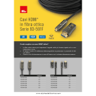 ALPHA ELETTRONICA - Poster Cavi HDMI AOC in Fibra Ottica - 42,0 x 59,4cm