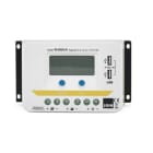 ALPHA ELETTRONICA - Regolatore di carica PWM 12/24Vdc 30A con display, uscita USB 5V e crepuscolare configurabile - per impianto fotovoltaico