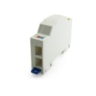 ALPHA ELETTRONICA - Scatola di Terminazione Ottica per Appartamento - 2 porte - Barra Din