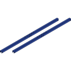 ALPHA ELETTRONICA - Coppia di profili zincati per due pannelli da 70/80/105 o per un pannello da 405W