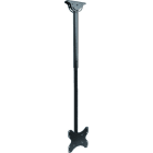 ALPHA ELETTRONICA - Supporto TV Telescopico da soffitto Orientabile, 23"-42"  - estensione 106/156cm