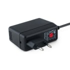 ALPHA ELETTRONICA - Alimentatore Switching 25,2W - 3/4,5/6/7,5/9/12 Vdc - 3A - 6 connettori