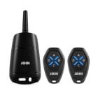 ALPHA ELETTRONICA - Kit ricevitore da esterno autoapprendente inclusi due radiocomandi - Due canali indipendenti
