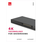 ALPHA ELETTRONICA - Volantino 4K Technology For Showrooms
