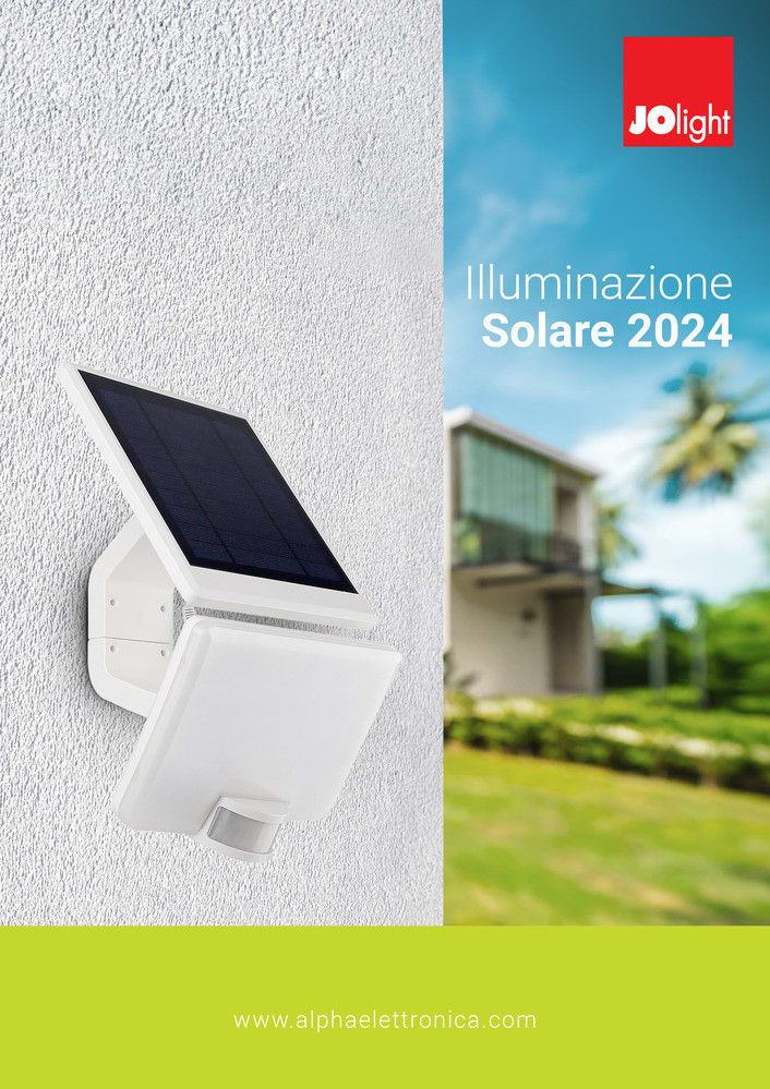 ALPHA ELETTRONICA - Volantino Lampade Solari 2024