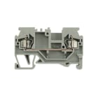 ALPHA ELETTRONICA - Morsetto serrafilo Din WS 0,2÷2,5mm² grigio
