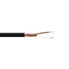 ALPHA ELETTRONICA - Cavo schermato 2x1mm² - Nero