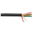 ALPHA ELETTRONICA - Cavo schermato 6x0,22mm² - Nero
