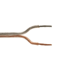 ALPHA ELETTRONICA - Cavo piattina 2x0,5mm² - Trasparente