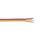 ALPHA ELETTRONICA - Cavo piattina tre poli 3x0,5mm² - AWG20 - 5m