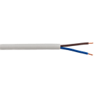 ALPHA ELETTRONICA - Cavo H03VV-F 2x0,75mm² - Bianco - Rotondo