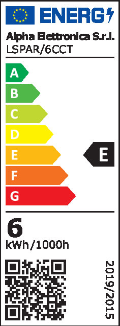 ALPHA ELETTRONICA - Modulo LED per portafaretto ø50mm - 6W - CCT LSPAR/6CCT