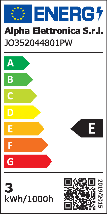 ALPHA ELETTRONICA - Striscia Led COB 80 led/m - 4,8W/m - 24Vdc - 8mm - Bianco freddo 6500K