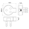 Miniatura Dimensioni prodotto 3
