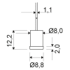 Miniatura Dimensioni prodotto 3