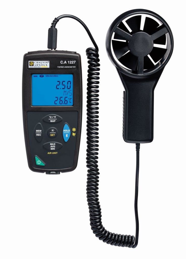 AMRA CHAUVIN ARNOUX - CHAUVIN ARNOUX CA 1227 TERMOANEMOMETRO