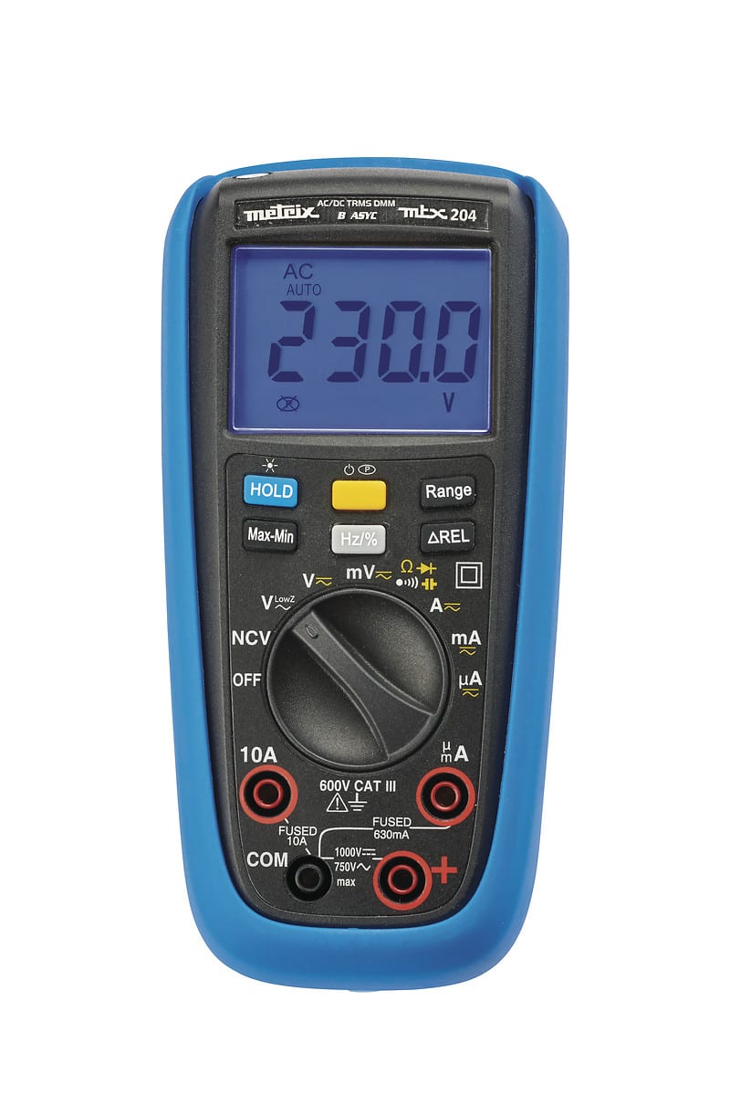 AMRA CHAUVIN ARNOUX - CHAUVIN ARNOUX MTX204 MULTIMETRO DIGITAL MTX204-Z