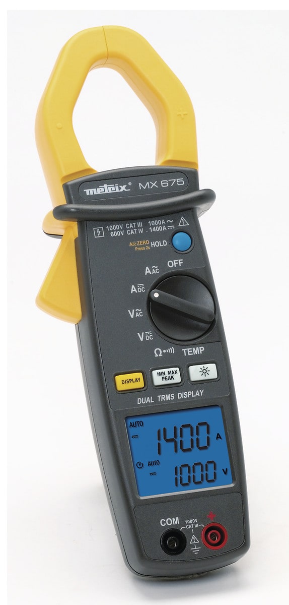 AMRA CHAUVIN ARNOUX - CHAUVIN ARNOUX MX675 MULTIMETRO A PINZA MX0675